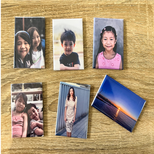 Custom Photo Magnets  - Set of 6