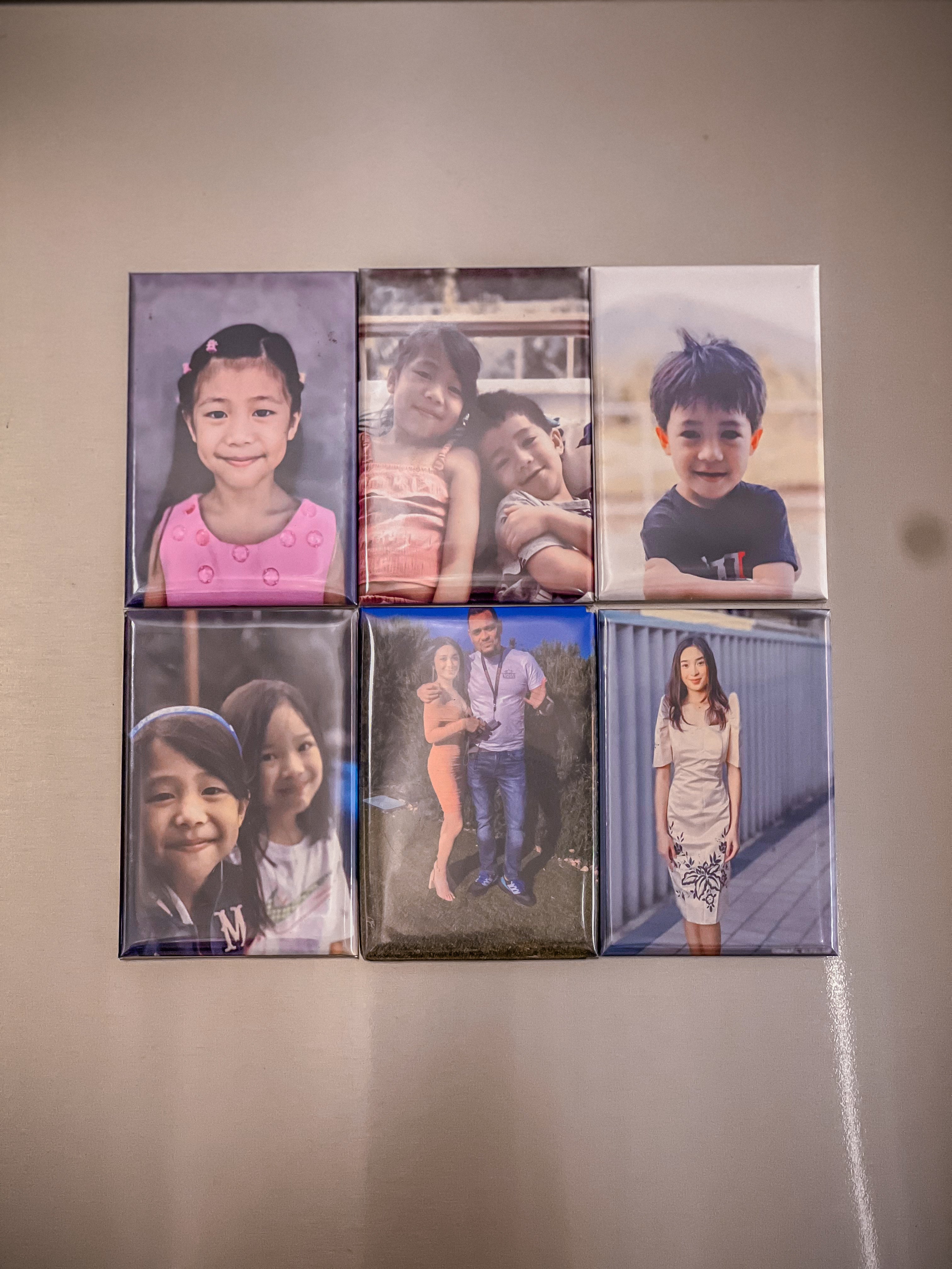 Custom Photo Magnets  - Set of 6
