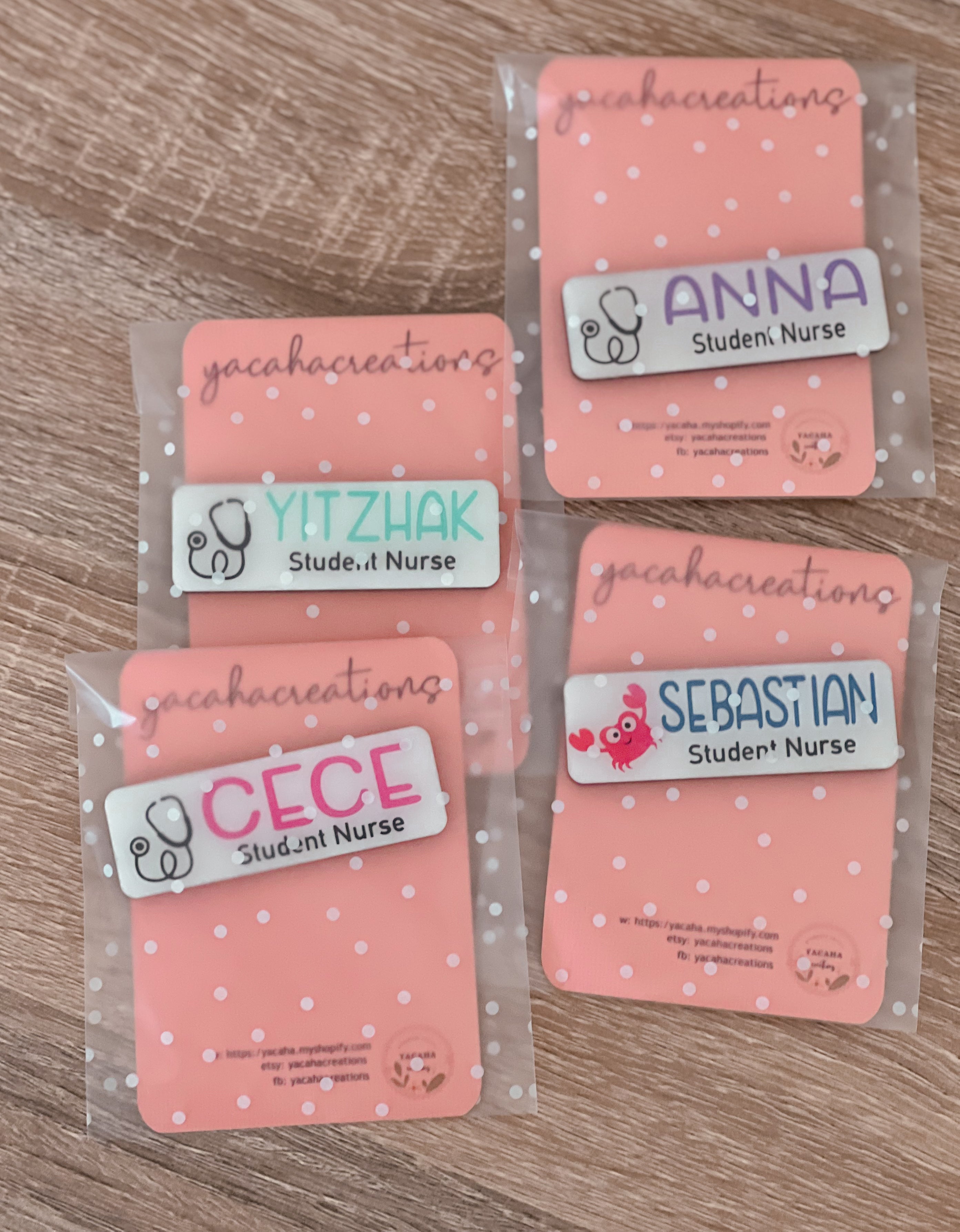 Customised Magnetic Name Badge