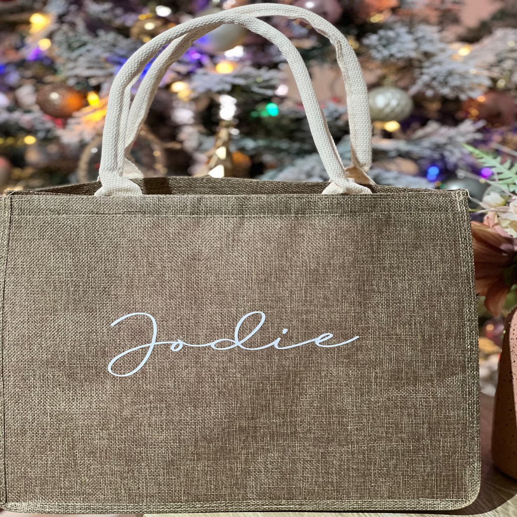 Burlap Jute Gift Bag