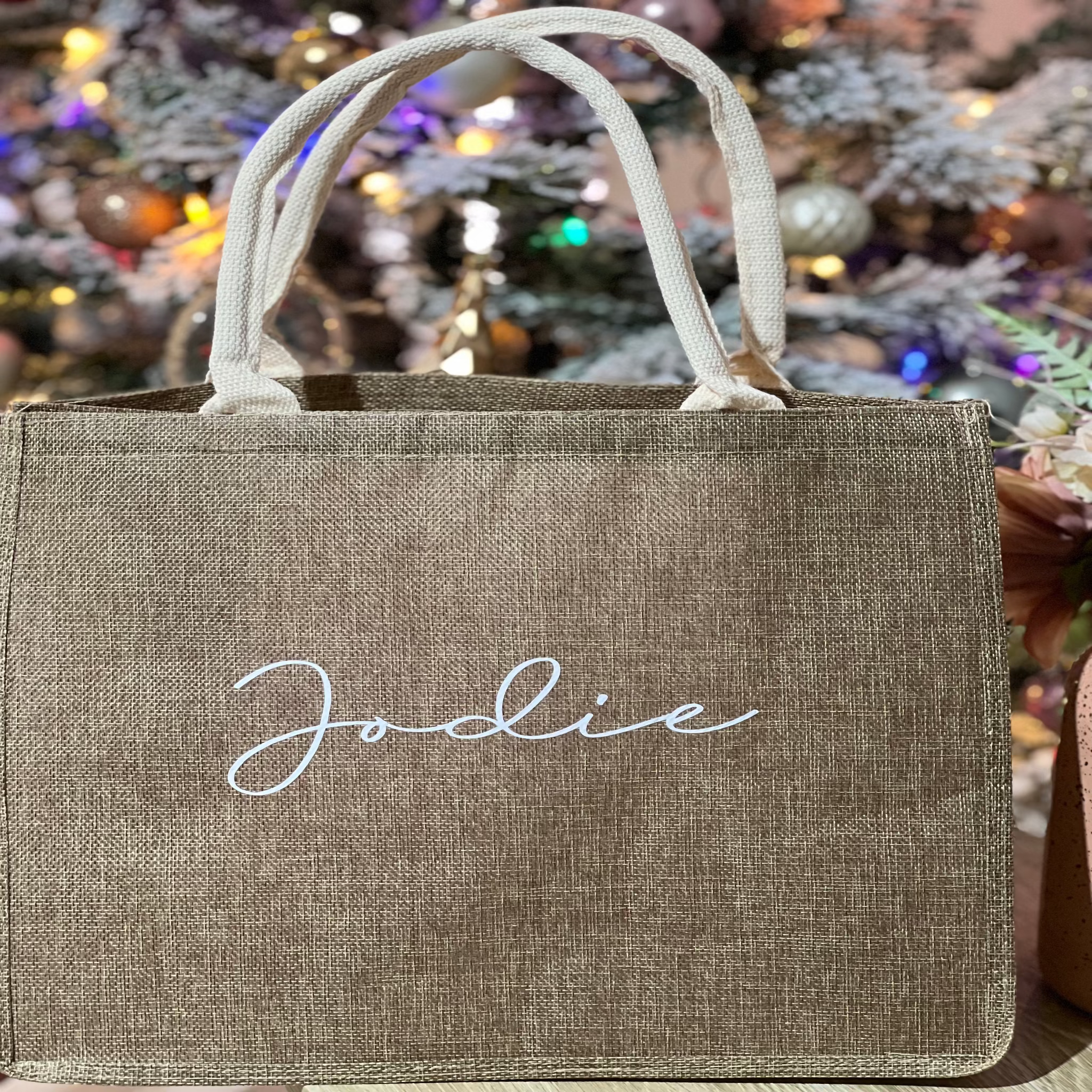 Burlap Jute Gift Bag