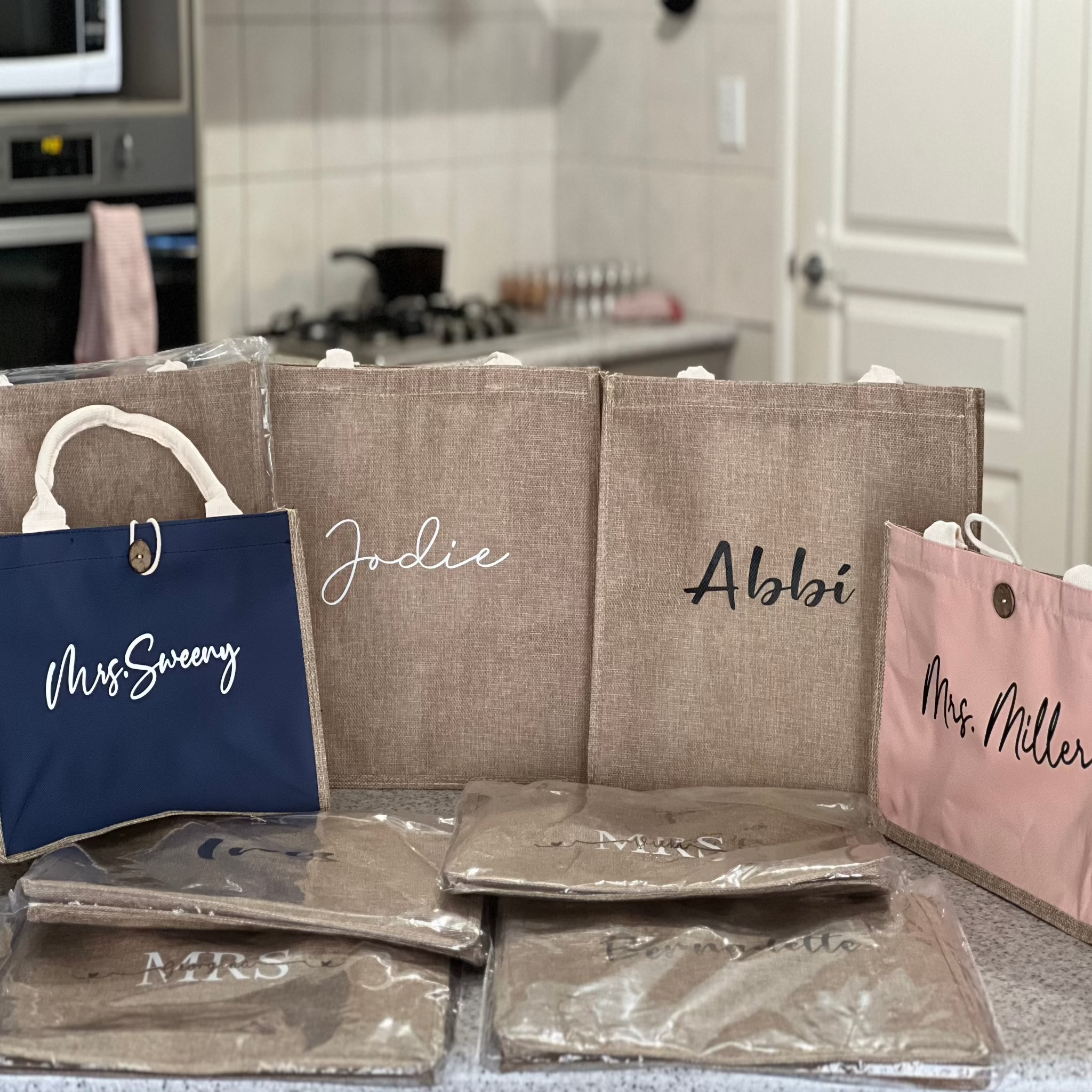 Burlap Jute Gift Bag