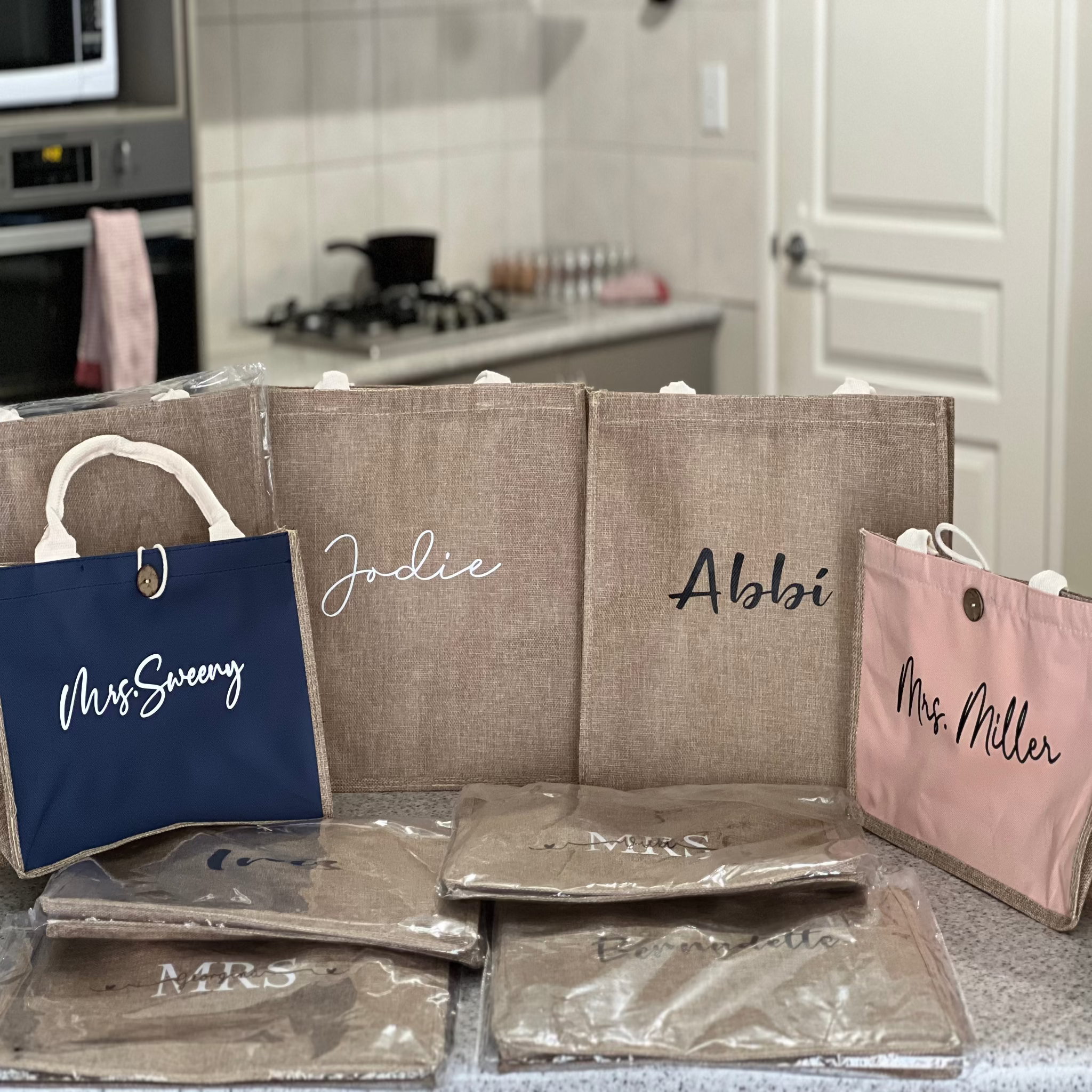 Burlap Jute Gift Bag