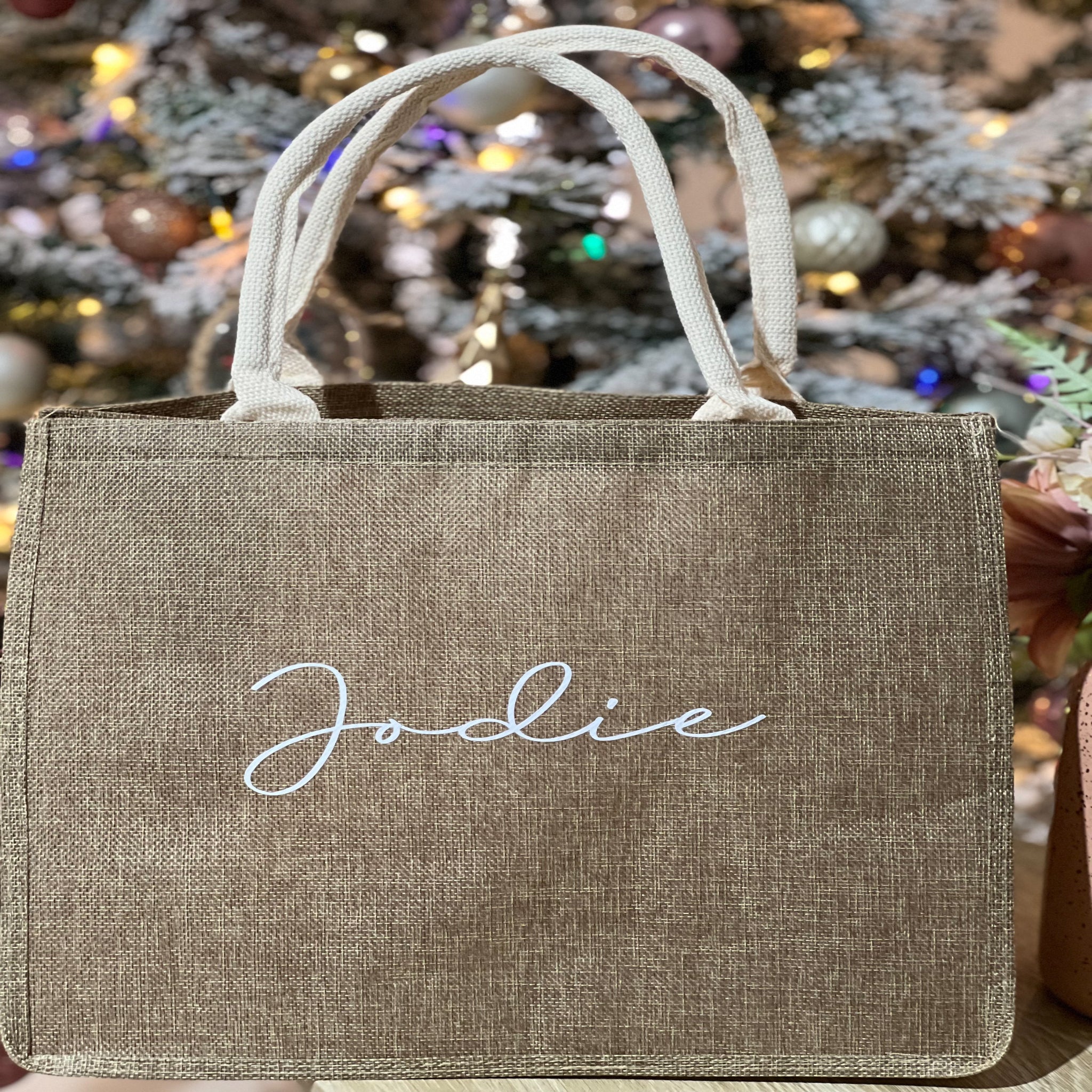 Burlap Jute Gift Bag