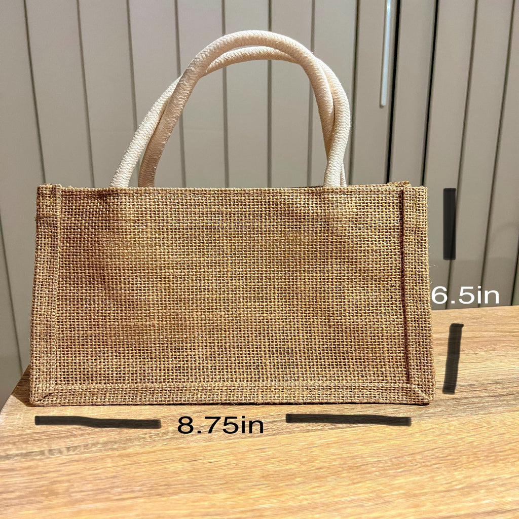 Burlap Jute Gift Bag