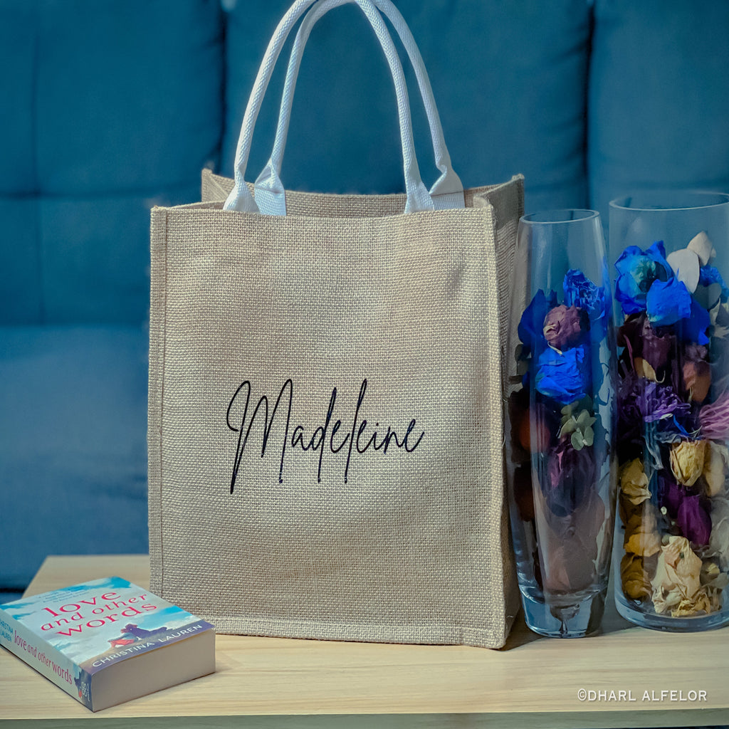 Burlap Jute Gift Bag