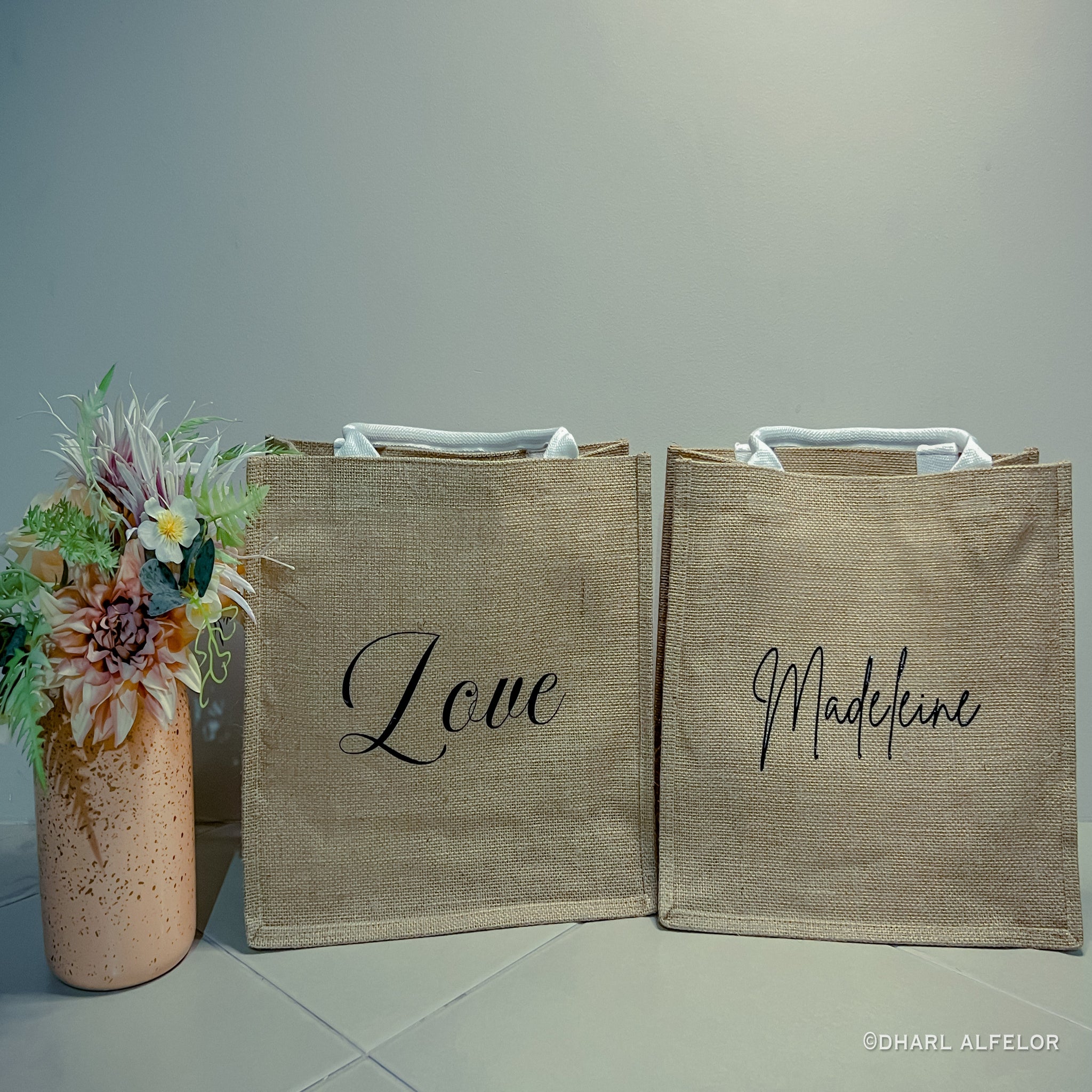 Burlap Jute Gift Bag