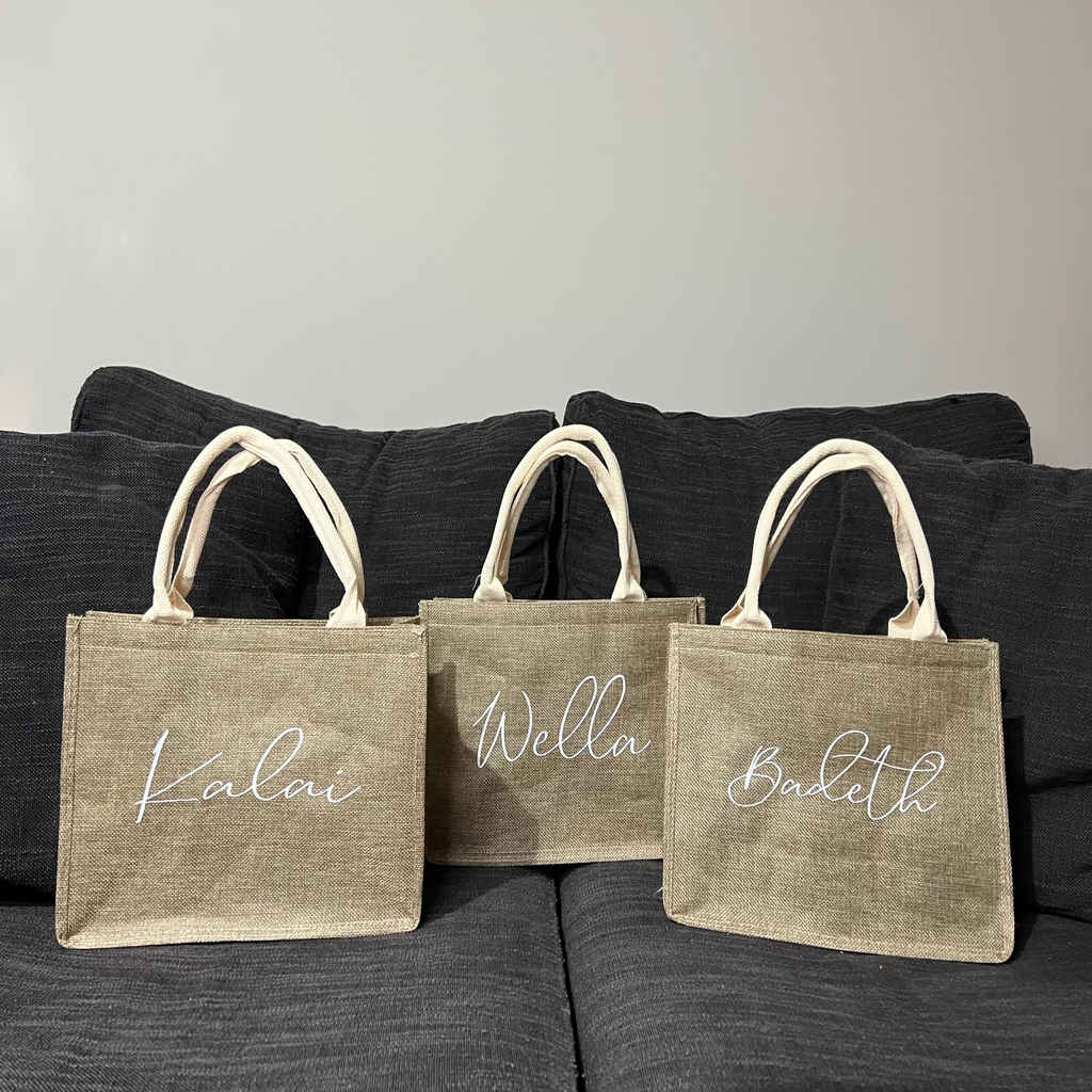 Burlap Jute Gift Bag