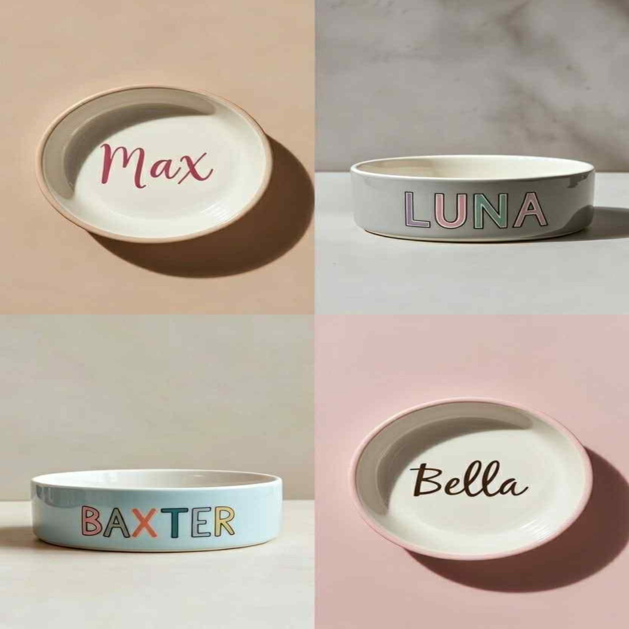 Personalised Dog Bowl – Custom Pet Name Bowl