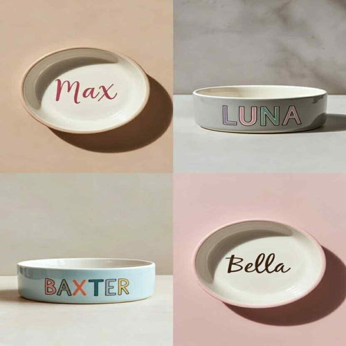 Personalised Dog Bowl – Custom Pet Name Bowl