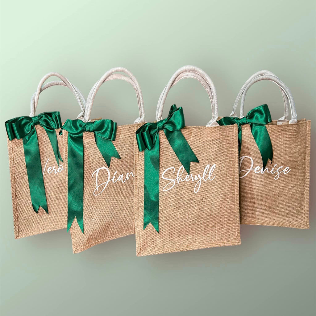 Burlap Jute Gift Bag